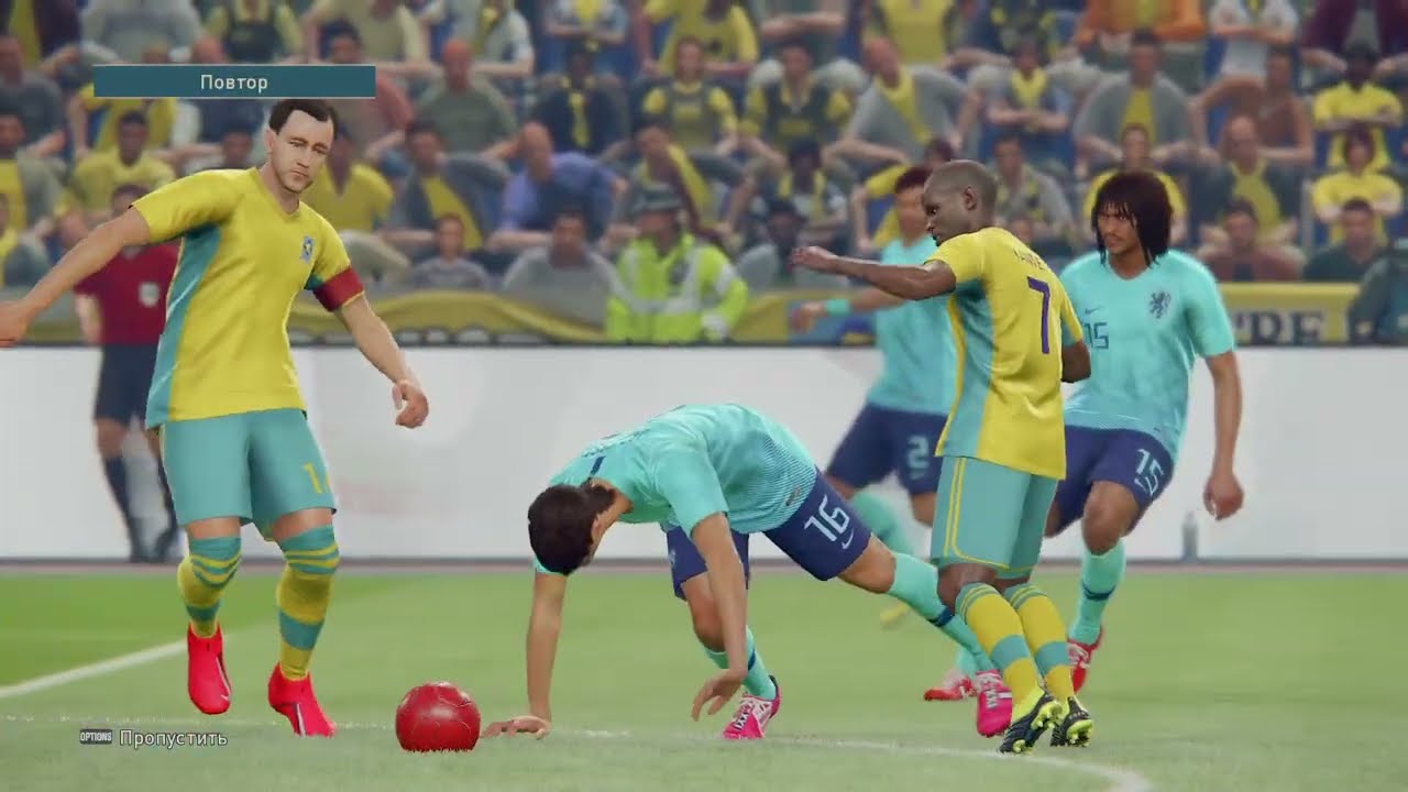 Exhibition match.Semi-final 2.FC Chelsea - Netherlands Legends.