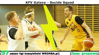 [koszykówka WRONBA, 57.sezon] 20.04.2024: KFV Galaxy - Sucide Squad