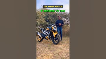 TVS Apache RTR 310 - 3 Reasons to BUY, 2 Reasons to AVOID | BikeWale #shorts
