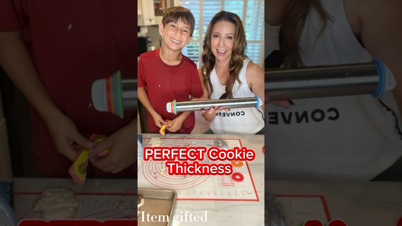 Rolling pin rings! Christmas cookies! Cutout cookie hacks.