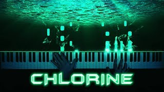 twenty one pilots - Chlorine - piano cover | tutorial - music video style screenshot 2