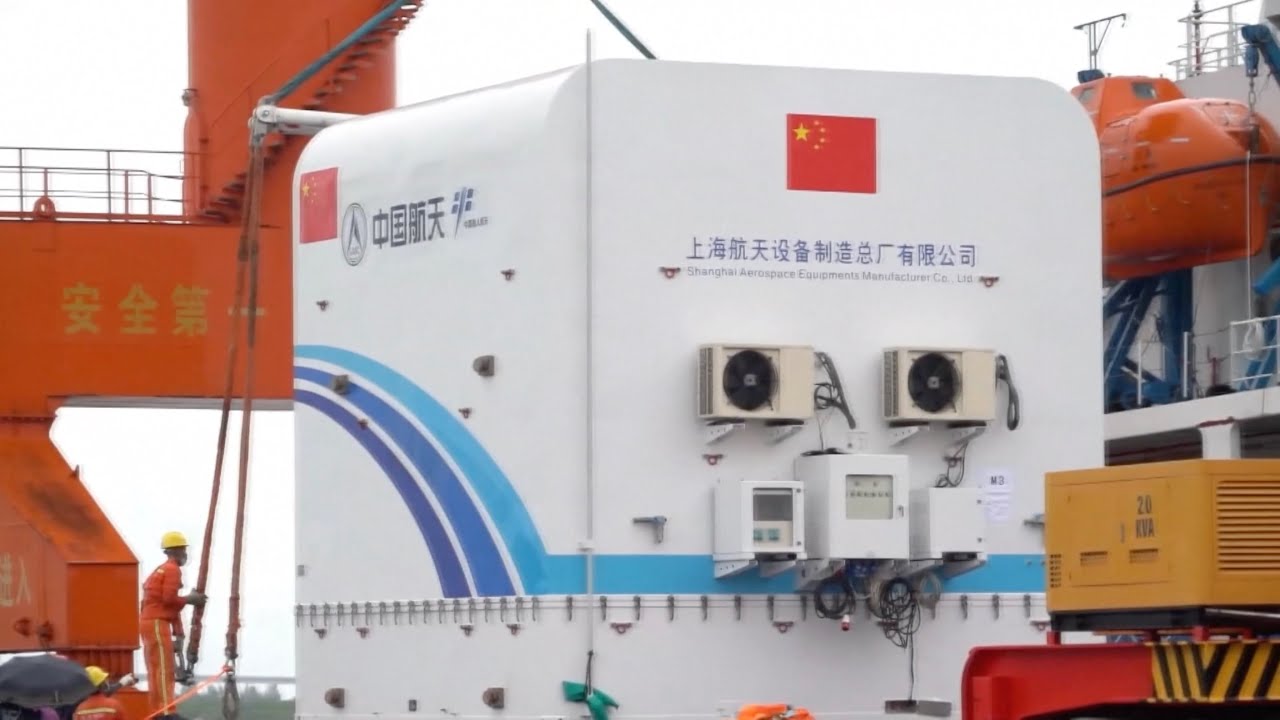 China's 2nd Space Station Lab Module Mengtian Arrives at Launch Site ...