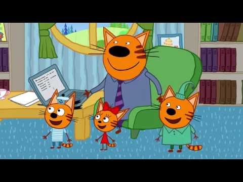 Три кота | Говорящая птица | Серия 14 | Мультфильмы для детей
