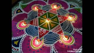 Myself won first prize in rangoli competition | BEST RANGOLI | UNIQ FOOD RECIPES Myself won first prize in rangoli competition | BEST RANGOLI | UNIQ FOOD RECIPES