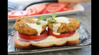 chicken Patty Recipe for  Sandwiches & Burgers | Chicken patty Recipe |Chicken Recipe