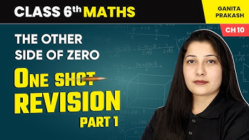 The Other Side of Zero - One Shot Revision (Part 1) | Class 6 Maths Chapter 10 | CBSE 2025-26
