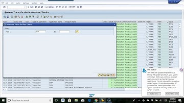 STAUTHTRACE- Better Way to Perform SAP Trace