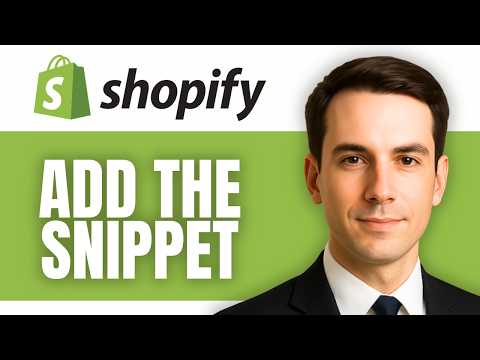 How to Add Snippets in Shopify