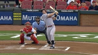 ARI@CIN: Goldschmidt collects four hits, two homers