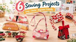 6 Clever Sewing Projects from Fabric Scraps | Easy, Useful & Beginner-Friendly Ideas
