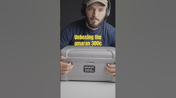 Unboxing the amaran 300c- full color point source LED light! #lighting #unboxing #setup