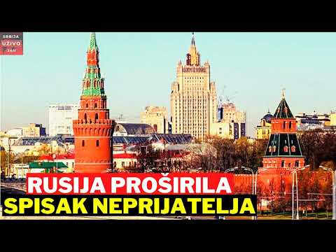 NA SPISKU SLOVENIJA I HRVATSKA: Rusija proširila spisak NEPRIJATELJSKIH zemalja!