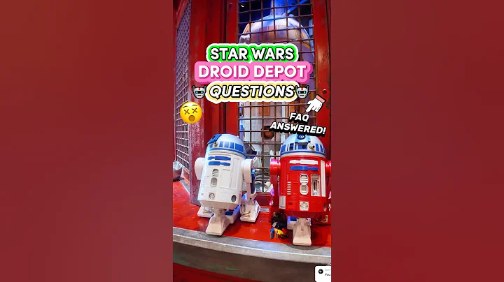 EVERYTHING You Need to Know About the Droid Depot! 😮🤖(Galaxy’s Edge Disney Parks Attraction)