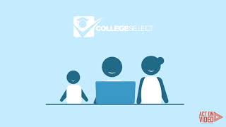 App   Software Explainer Video   2D Cartoon Animation   College Select screenshot 5