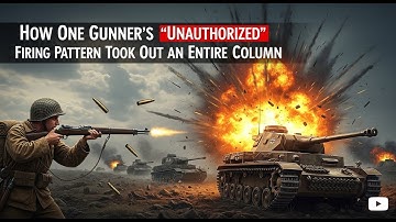 How One Gunner’s “Unauthorized” Firing Pattern Took Out an Entire Panzer Column
