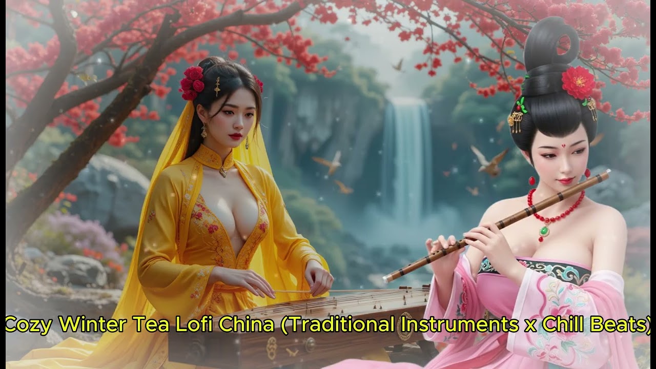 Cozy Winter Tea  Lofi China Traditional Instrument