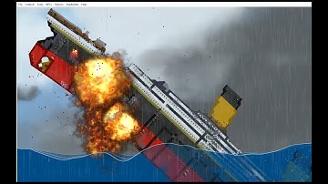 Sinking the ship Imminent Disaster - Floating Sandbox Simulator - Part 2