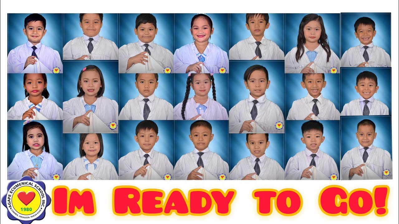 I'M READY TO GO| AES Kindergarten | SevillaFamvlogs