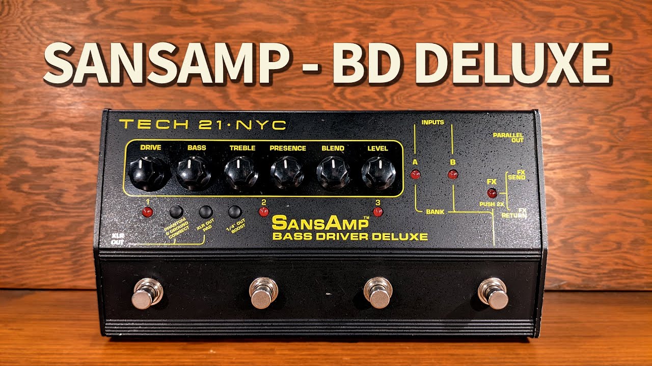 Tech 21 - SansAmp Bass Driver Deluxe