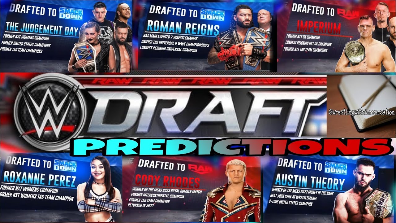 WWE DRAFT 2023 PREDICTIONS