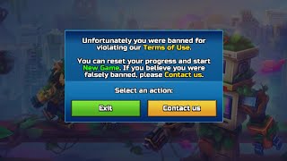 I got banned from Pixel Gun 3D….