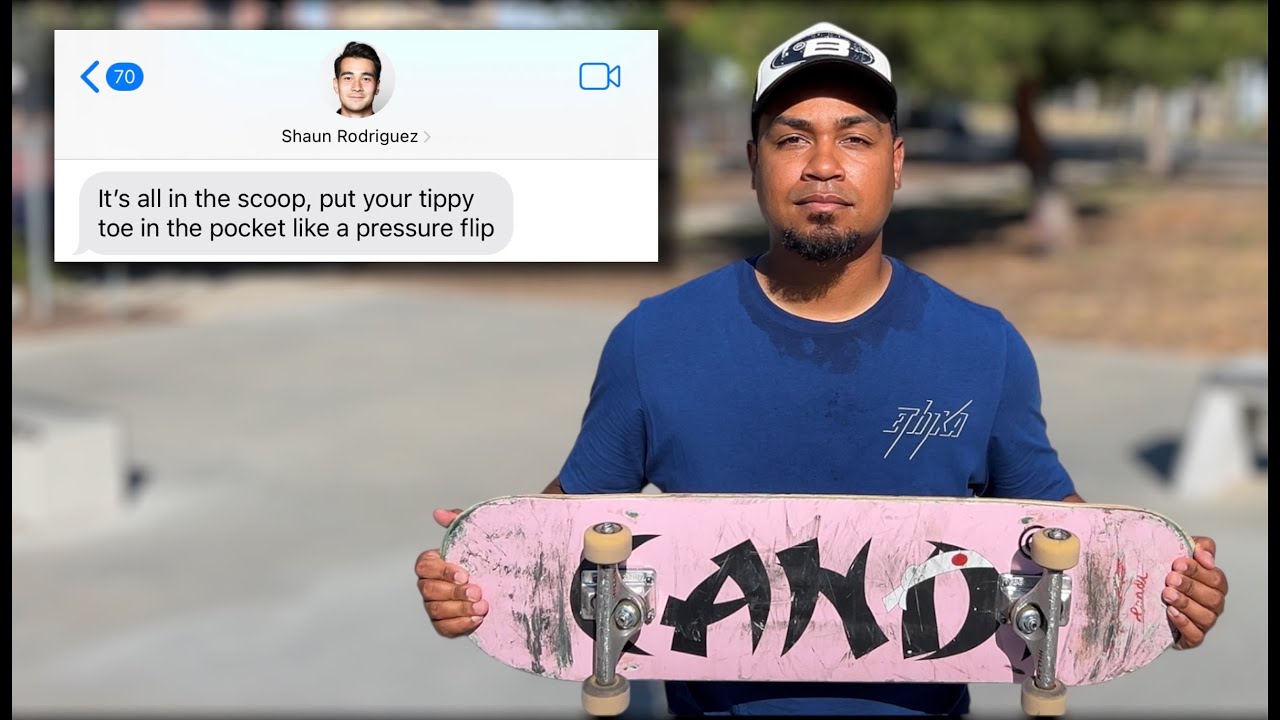 Shaun Rodriguez Gave me The Secret to Tre Flips