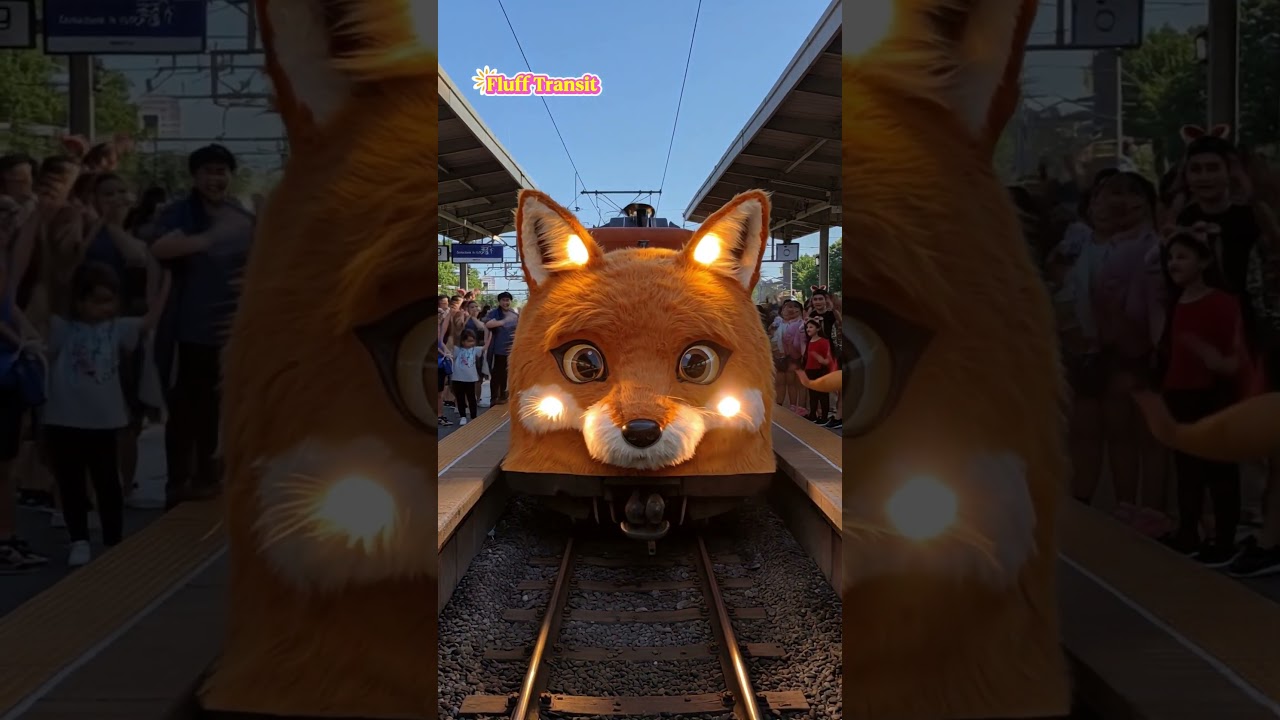 Fox Themed Train 🎀 Would you like to ride? 
