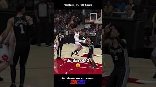 JORDAN posterizes DYLAN Harper! Playing the 2026 Spurs. Now playing!