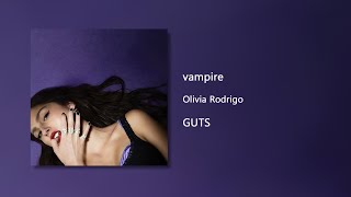 vampire - Olivia Rodrigo (Clean)