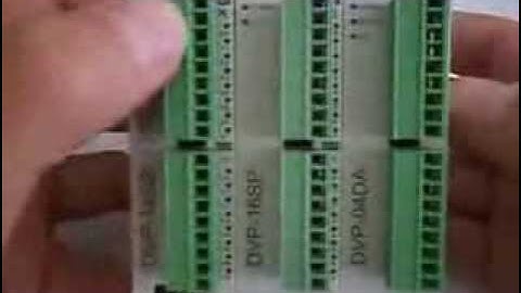 cách kết nối modul mở rộng của PLC delta,kết nối plc delta với màn hình HMI,Đại lý của delta tại vn