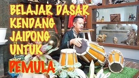 BELAJAR DASAR KENDANG JAIPONG UNTUK PEMULA bareng kang ujang bentar