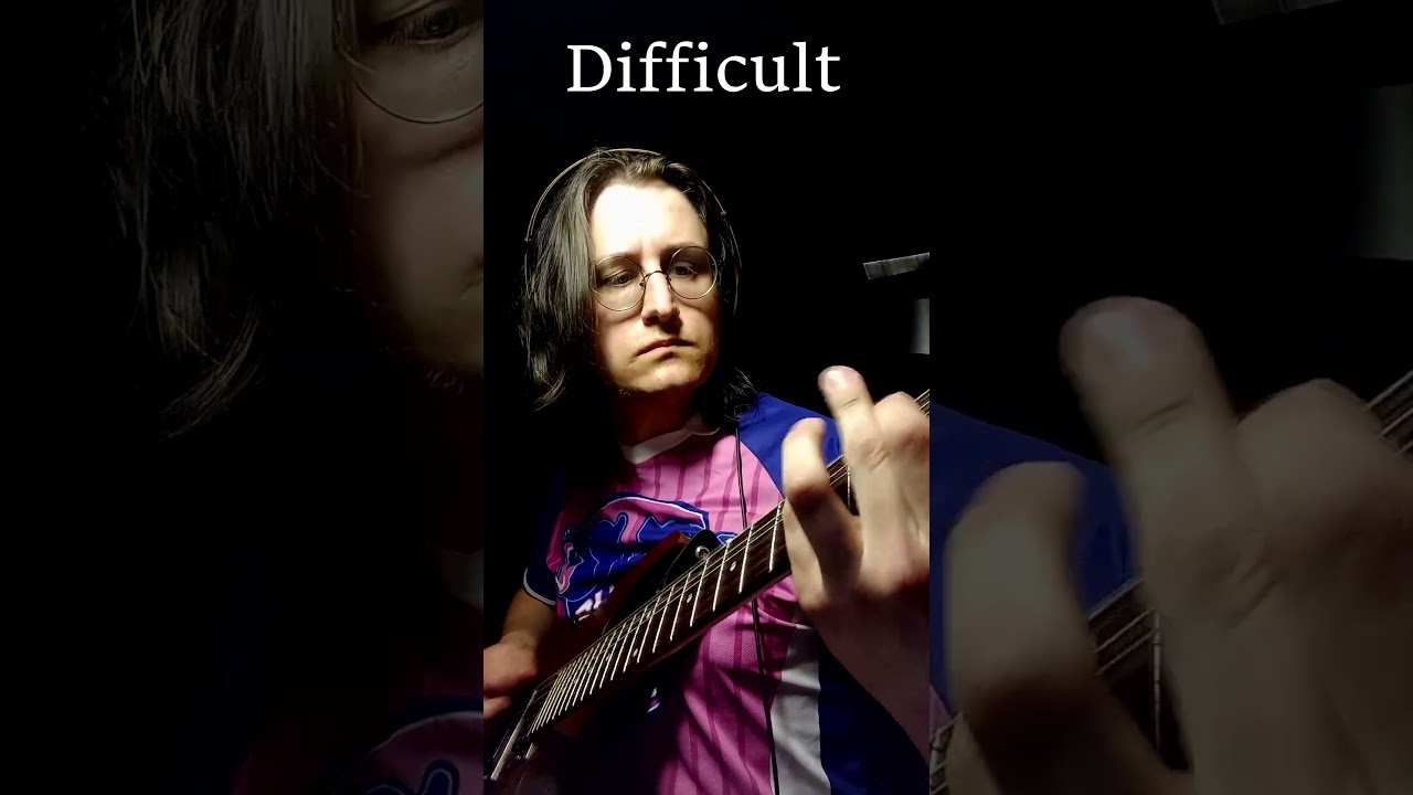 Difficult VS Actually Difficult