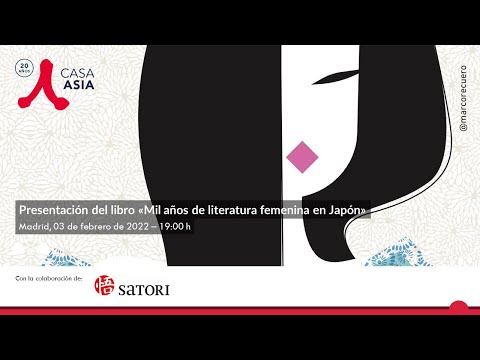 Presentación del libro: «Mil años de literatura femenina en Japón»