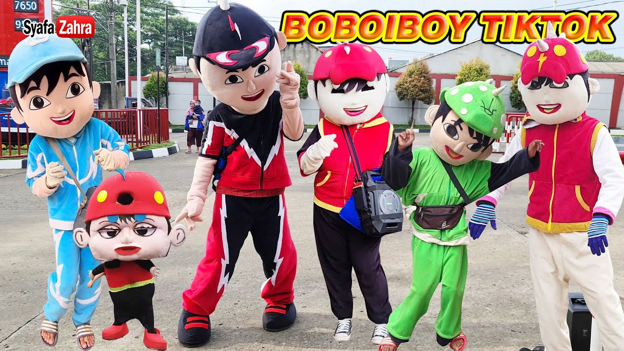BOBOIBOY Ngumpul Joget Tiktok | Badut Mampang | Badut Tiktok