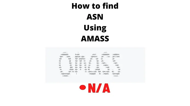 How To Find ASN Using AMASS | amass Tutorial | Not Applicable | Bug Bounty Tips