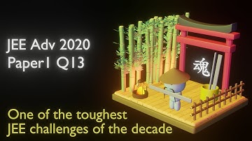 JEE Advanced 2020 solutions |  Paper 1 Question 13 | Rotation | Class 11 | IIT JEE | Physics