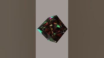 Cell fracture #cube #shorts #procedure #glass #material  #animation #blender #render #minecraft