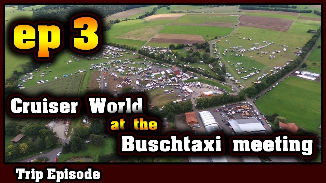 Cruiser World at Buschtaxi Treffen 2017 the biggest Toyota Land Cruiser meeting.