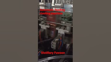 Automatic feeding riveting machine for distillery supporting the production line Fuwoon machinery