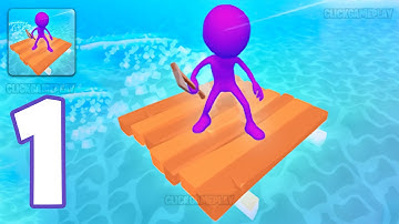 Escape The Island Gameplay Walkthrough Part 1 - Tutorial Survival On The Island (Android,iOS)