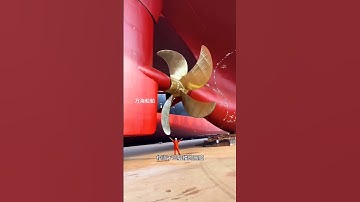 Het geheim achter scheepsschroeven | Hoe enorme vrachtschepen over de oceaan varen