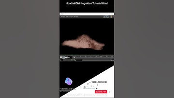 Disintegration - Houdini Hindi Tutorial - The FX [English Sub] #sidefxhoudini #breakdown #vfx