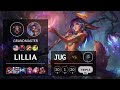 Lillia Jungle vs Kindred - NA Grandmaster Patch 10.25b
