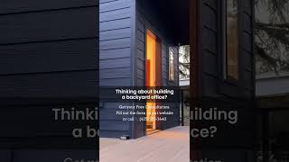 This Is NOT a Shed… It’s a Backyard Office