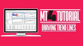 How to use Metatrader 4 Software | HOW TO DRAW THE TRENDLINES IN MT4 | MT4 DATA FEED @499 How to use Metatrader 4 Software | HOW TO DRAW THE TRENDLINES IN MT4 | MT4 DATA FEED @499