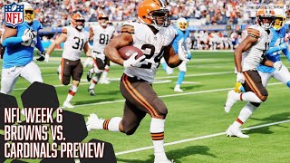 NFL Week 6 | Browns vs Cardinals Preview