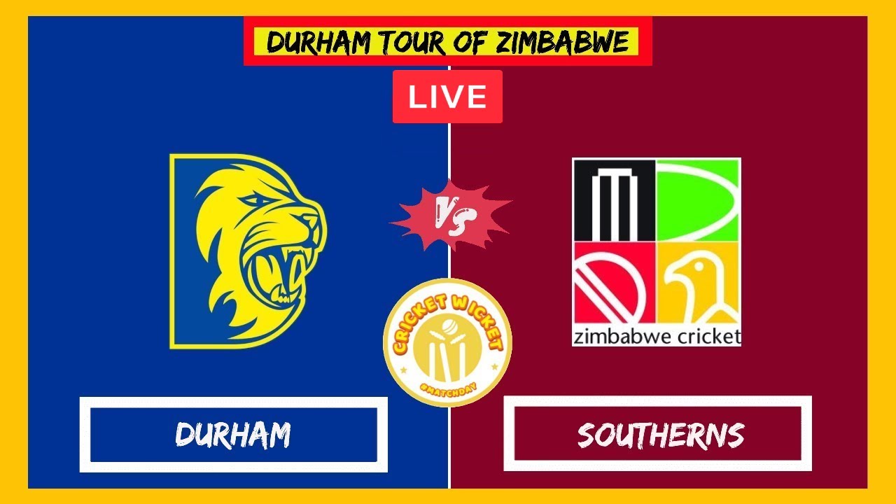 durham tour of zimbabwe live score