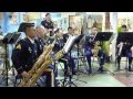 The 721st army band performs during opening reception of sindlu and journey stories