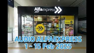 Audio Promo AlfaExpress 1- 15 Feb 2025 #alfaexpress #alfamartpromo