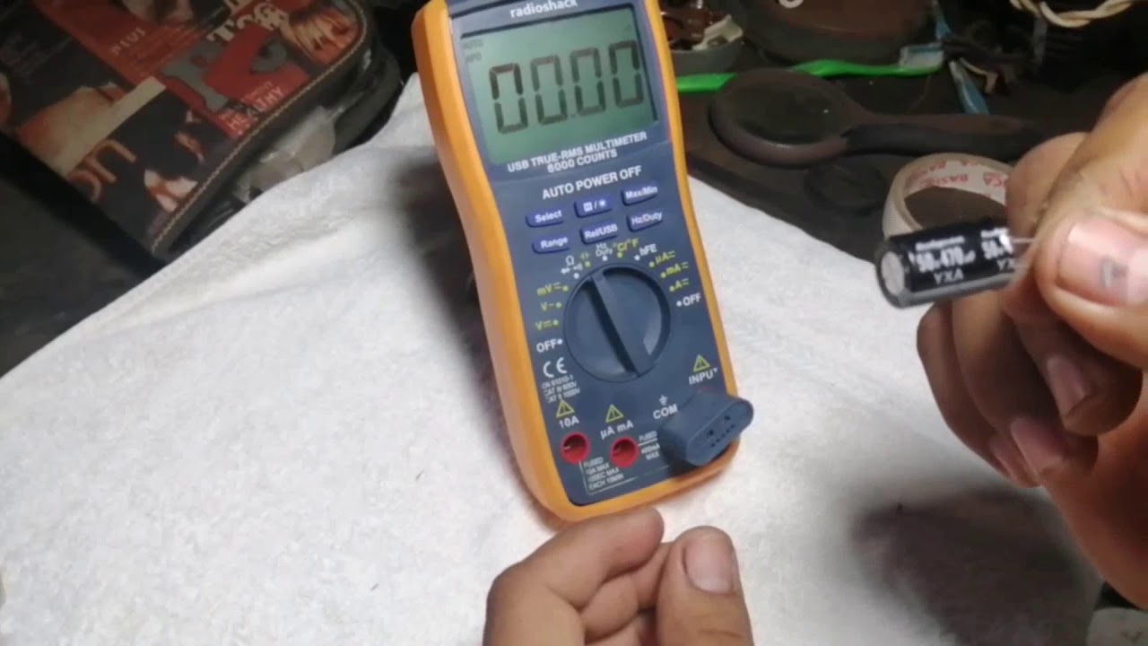 Probador Radio Shack USB TRUERMS MULTIMETER 6000 COUNTS YouTube